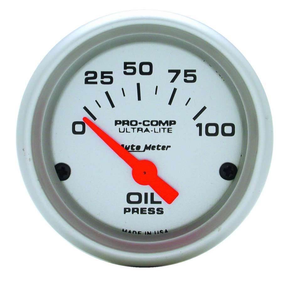 Suncoast Marine and Auto offers 2-1/16in U/L Oil Pressure Gauge 0-100psi (4327)