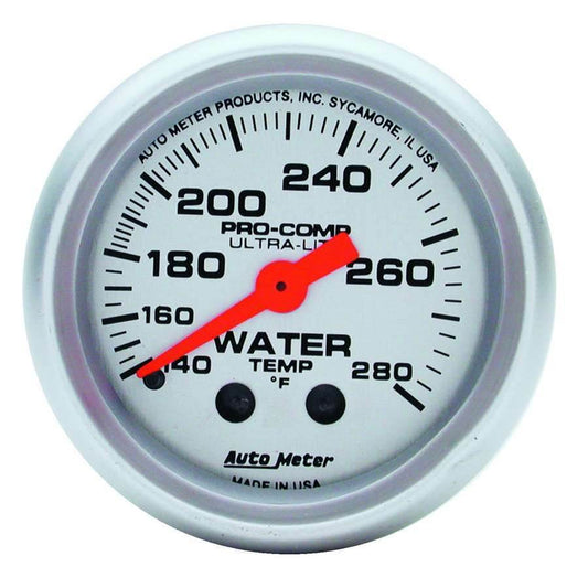 Suncoast Marine and Auto offers 2-1/16in U/L Water Temp Gauge 140-280 (4331)