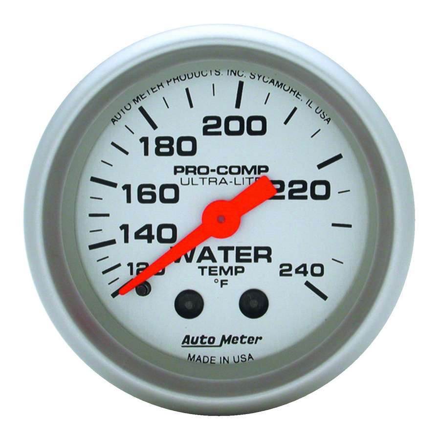 Suncoast Marine and Auto offers 2-1/16in U/L Water Temp Gauge 120-240 (4333)