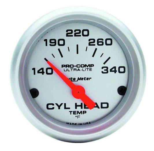 Suncoast Marine and Auto offers 2-1/16in U/L Cyl. Head Temp Gauge - 140-340 (4336)