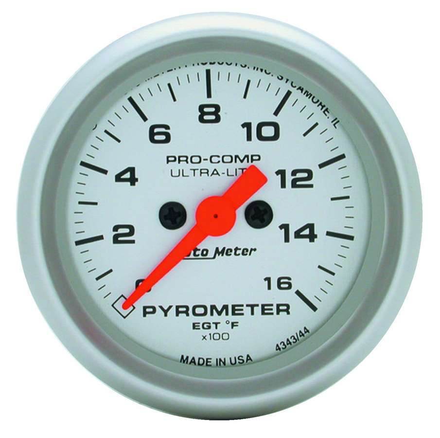 Suncoast Marine and Auto offers 2-1/16in U/L EGT Pyrometer Kit 0-1600 (4344)