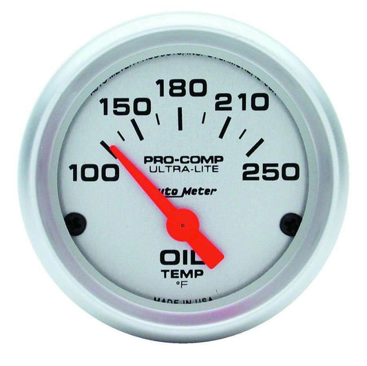 Suncoast Marine and Auto offers 2-1/16in Ultra Light Oil Temp. Gauge (4347)