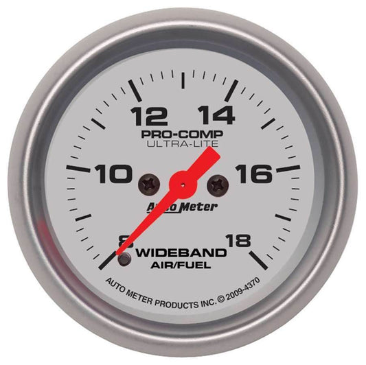 Suncoast Marine and Auto offers 2-1/16 U/L Wideband Air /Fuel Gauge Analog (4370)