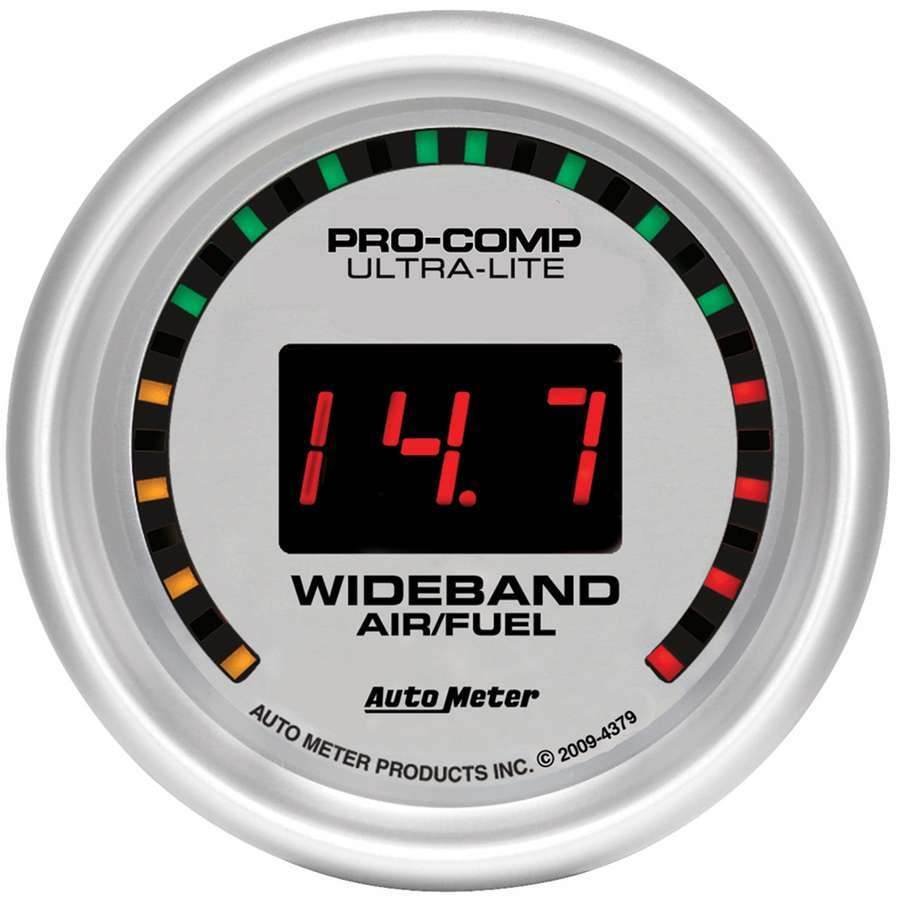 Suncoast Marine and Auto offers 2-1/16 U/L Wide Band Street Air/Fuel Gauge (4379)