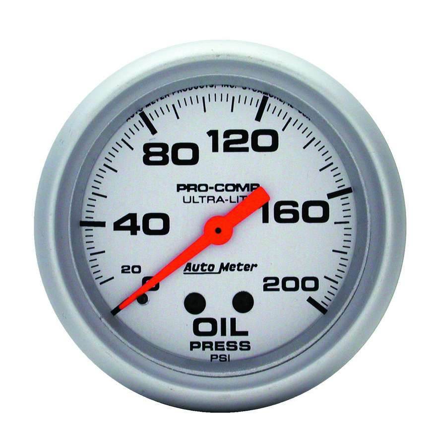 Suncoast Marine and Auto offers 2-5/8in Mech Oil Pressure 0-200 Psi (4422)