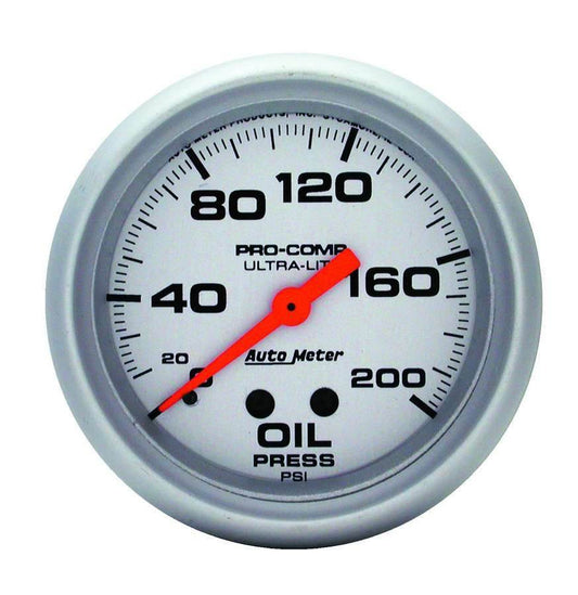 Suncoast Marine and Auto offers 2-5/8in Mech Oil Pressure 0-200 Psi (4422)