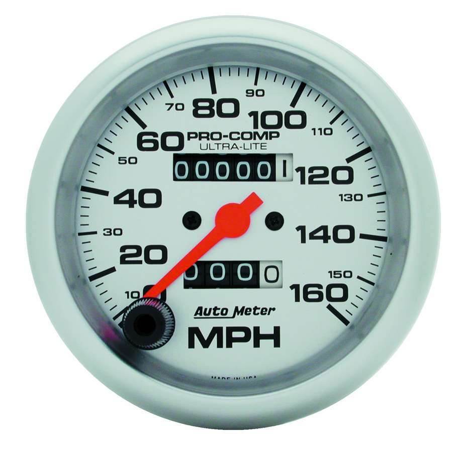 Suncoast Marine and Auto offers 3-3/8in Ultra-Lite 160mph Speedometer (4493)