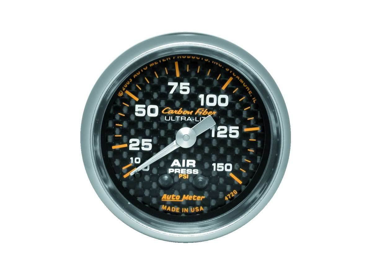 Suncoast Marine and Auto offers 2-1/16in C/F Air Press. Gauge 0-150psi (4720)