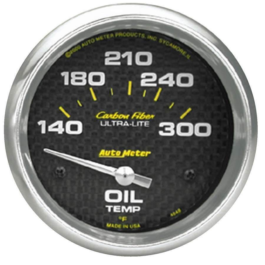 Suncoast Marine and Auto offers 2-5/8in C/F Oil Temp. Gauge 140-300 (4848)