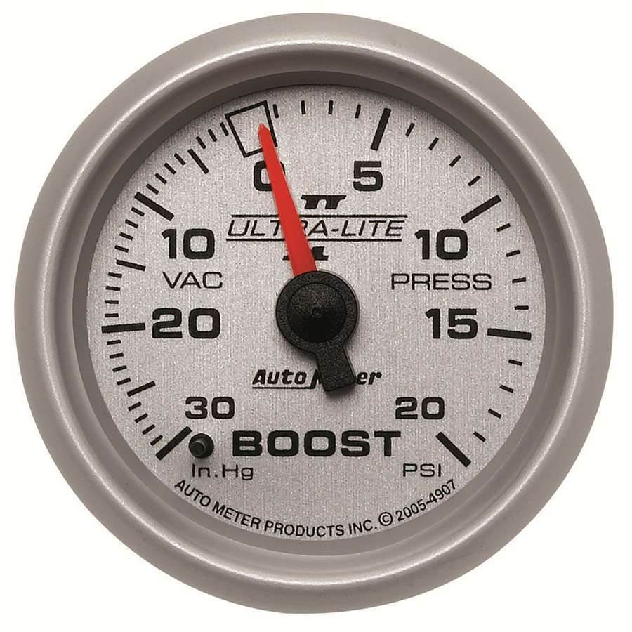 Suncoast Marine and Auto offers 2-1/16in U/L II Boost / Vac Gauge 30/20 (4907)