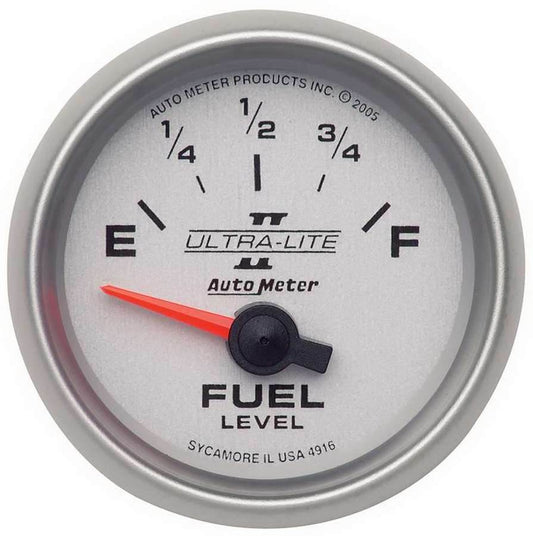 Suncoast Marine and Auto offers 2-1/16in U/L II Fuel Level Gauge 240-33ohms (4916)