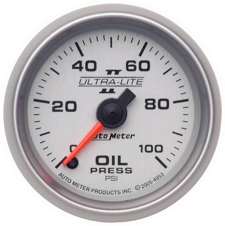 Suncoast Marine and Auto offers 2-1/16in U/L II Oil Pressure Gauge 0-100psi (4953)