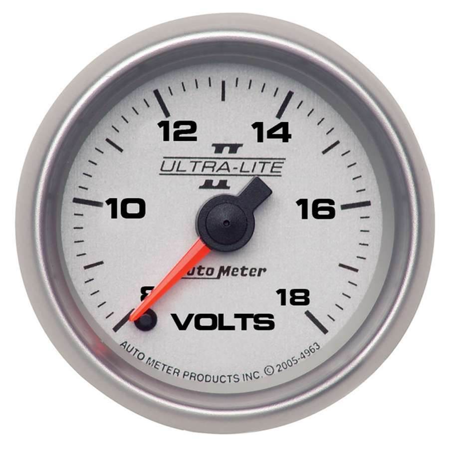 Suncoast Marine and Auto offers 2-1/16 U/L II Voltmeter 8-18 Full Sweep (4991)