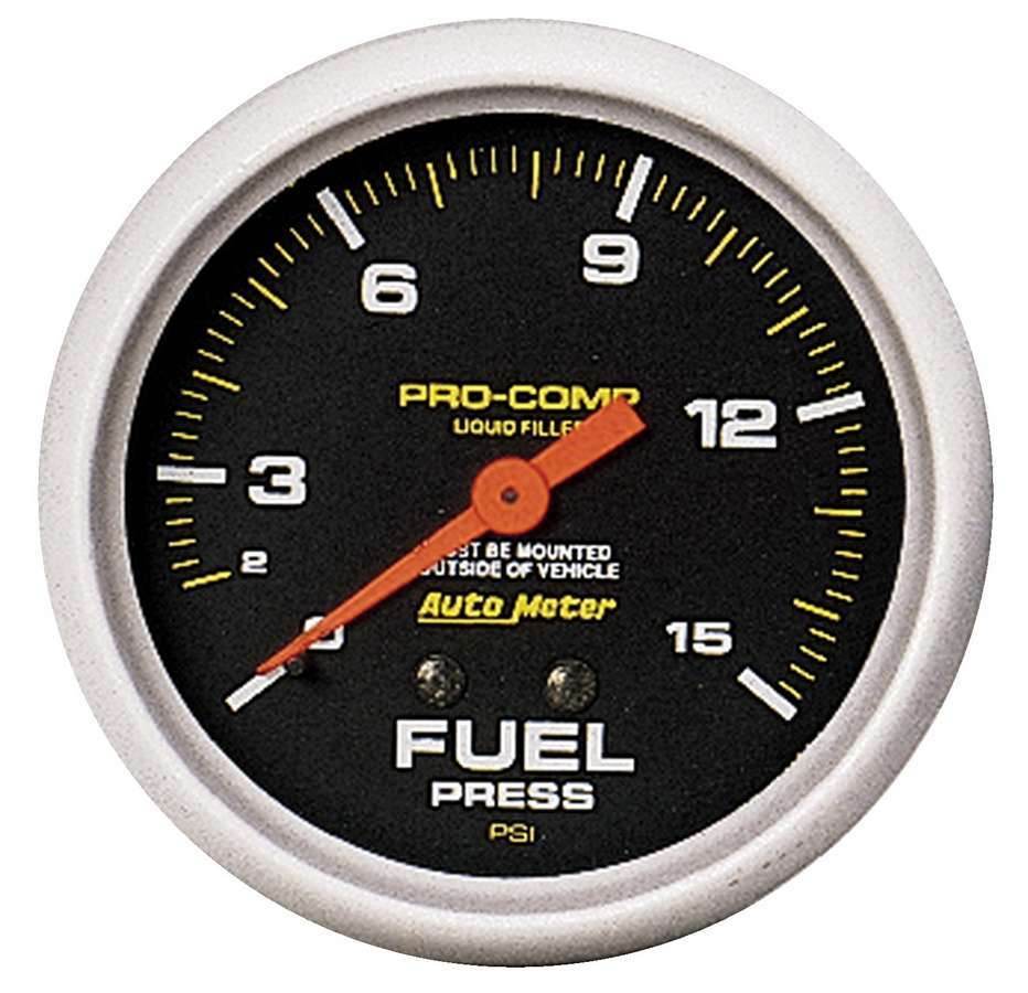 Suncoast Marine and Auto offers 0-15 Fuel Pressure Gauge (5411)