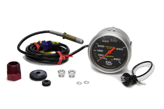 Suncoast Marine and Auto offers 140-280 Oil Temp Gauge with 6ft Capillary Tube (5441)