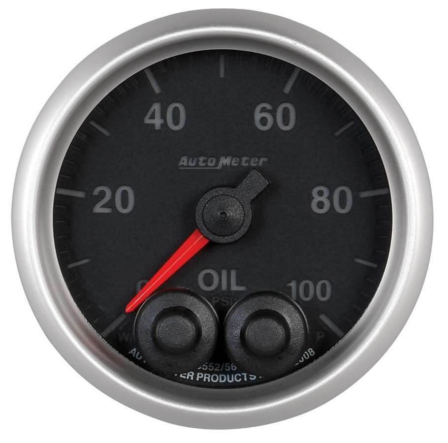 Suncoast Marine and Auto offers 2-1/16 E/S Oil Press. Gauge - 0-100psi (5652)