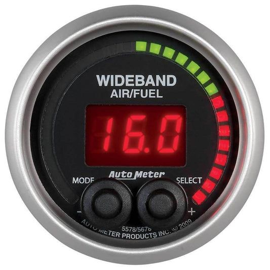 Suncoast Marine and Auto offers 2-1/16 E/S Wideband Air/ Fuel Ratio Gauge (5678)