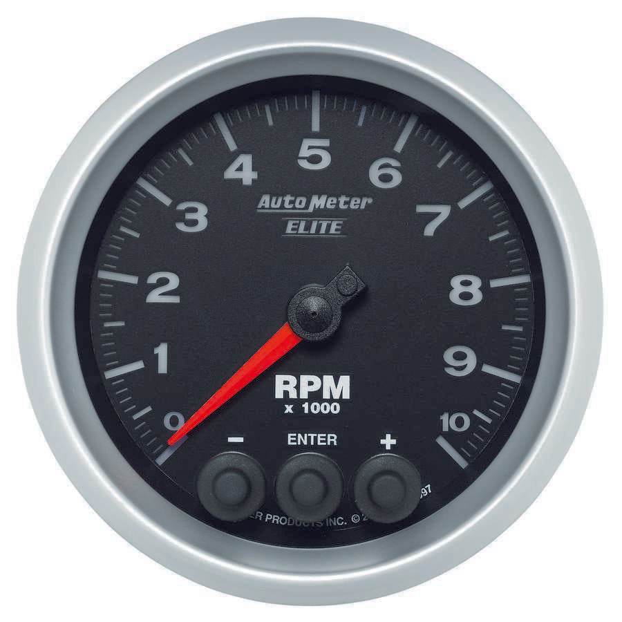 Suncoast Marine and Auto offers 3-3/8 E/S In-Dash Tach - 10K RPM (5697)