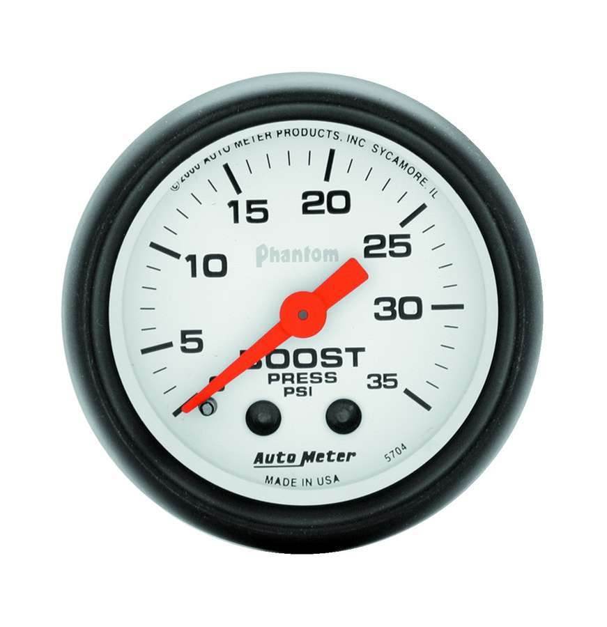 Suncoast Marine and Auto offers 2-1/16in Phantom Boost Gauge (5704)