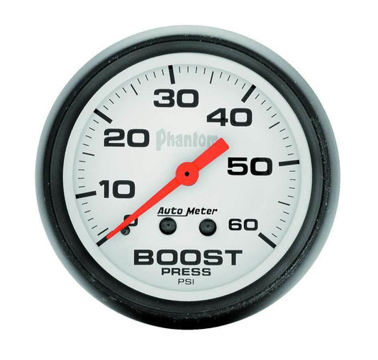 Suncoast Marine and Auto offers 2-1/16 Phantom Boost Gauge - 0-60psi (5705)