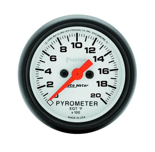 Suncoast Marine and Auto offers 2-1/16in Phantom 2000 Degree Pyrometer (5745)