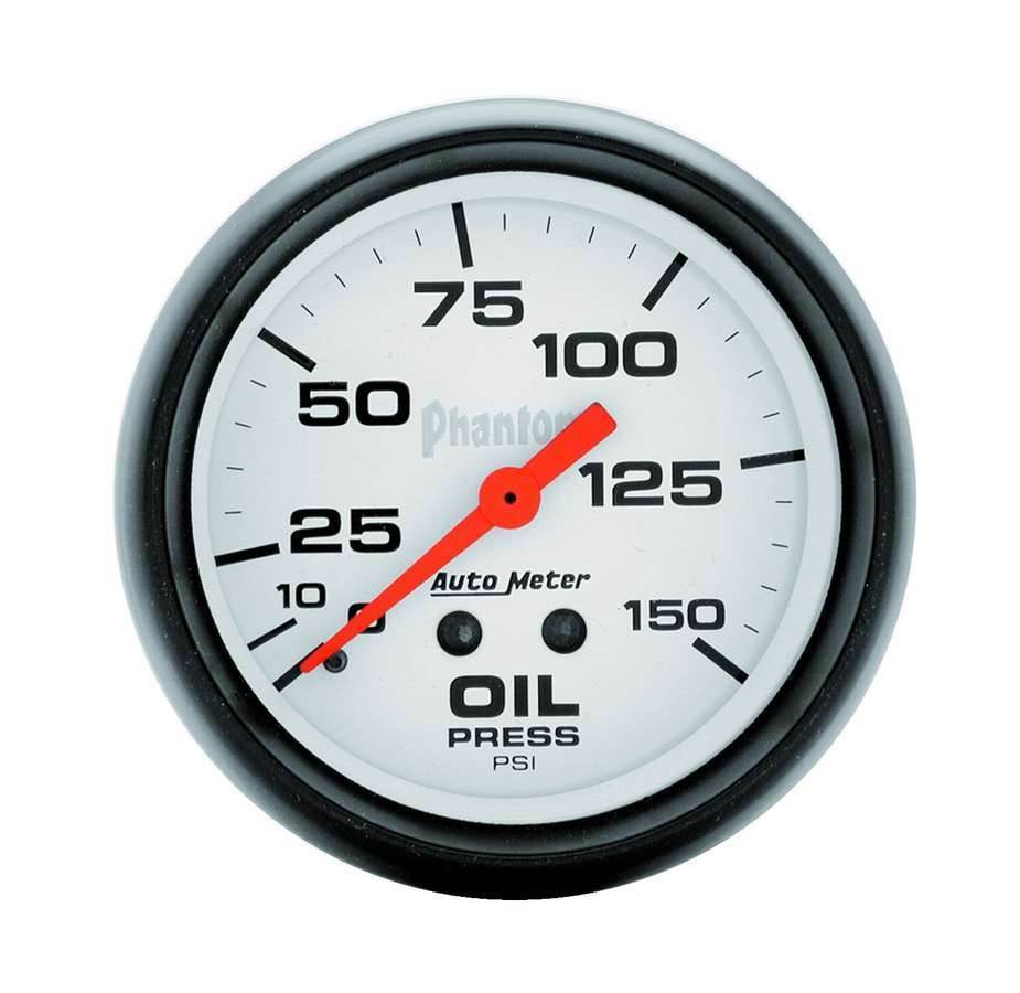 Suncoast Marine and Auto offers 2-5/8in Phantom Oil Pressure Gauge 0-150psi (5823)