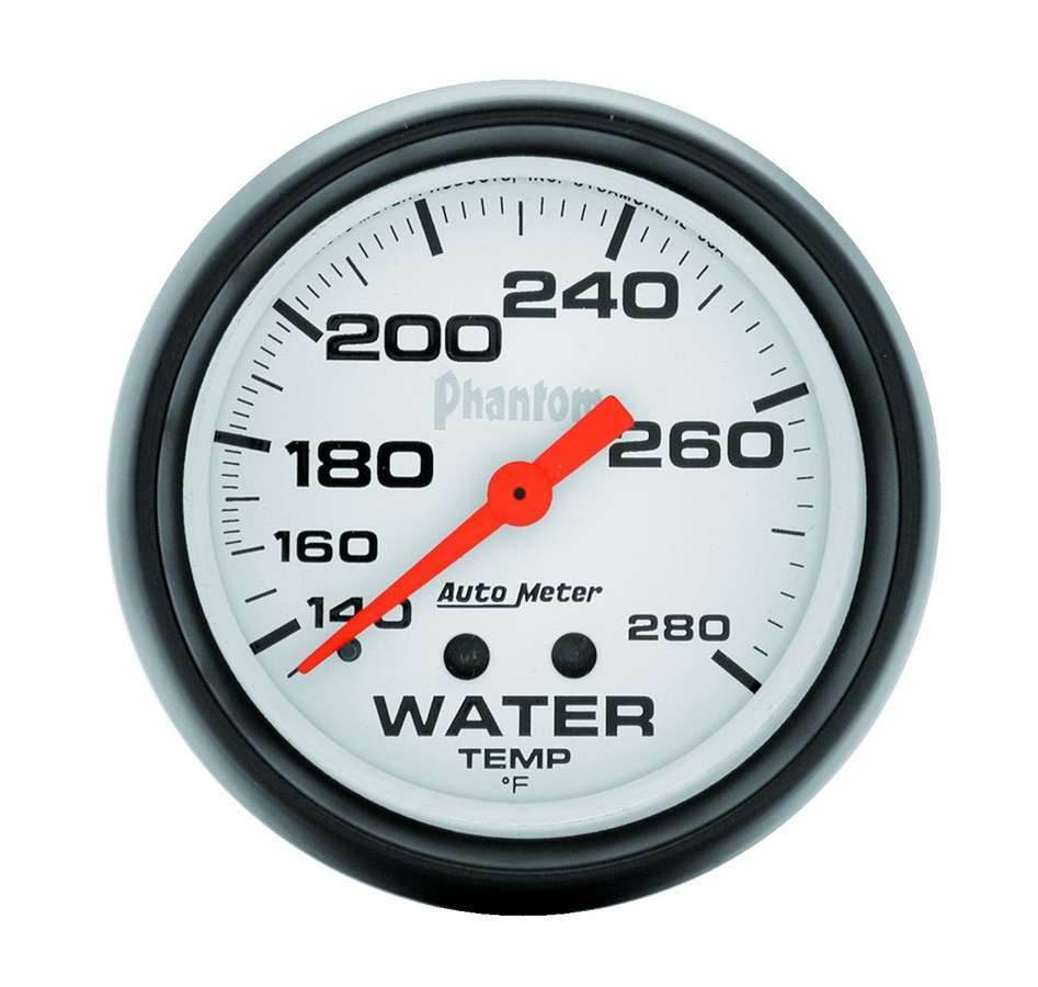 Suncoast Marine and Auto offers 2-5/8in Phantom Water Temp Gauge 140-280 (5831)