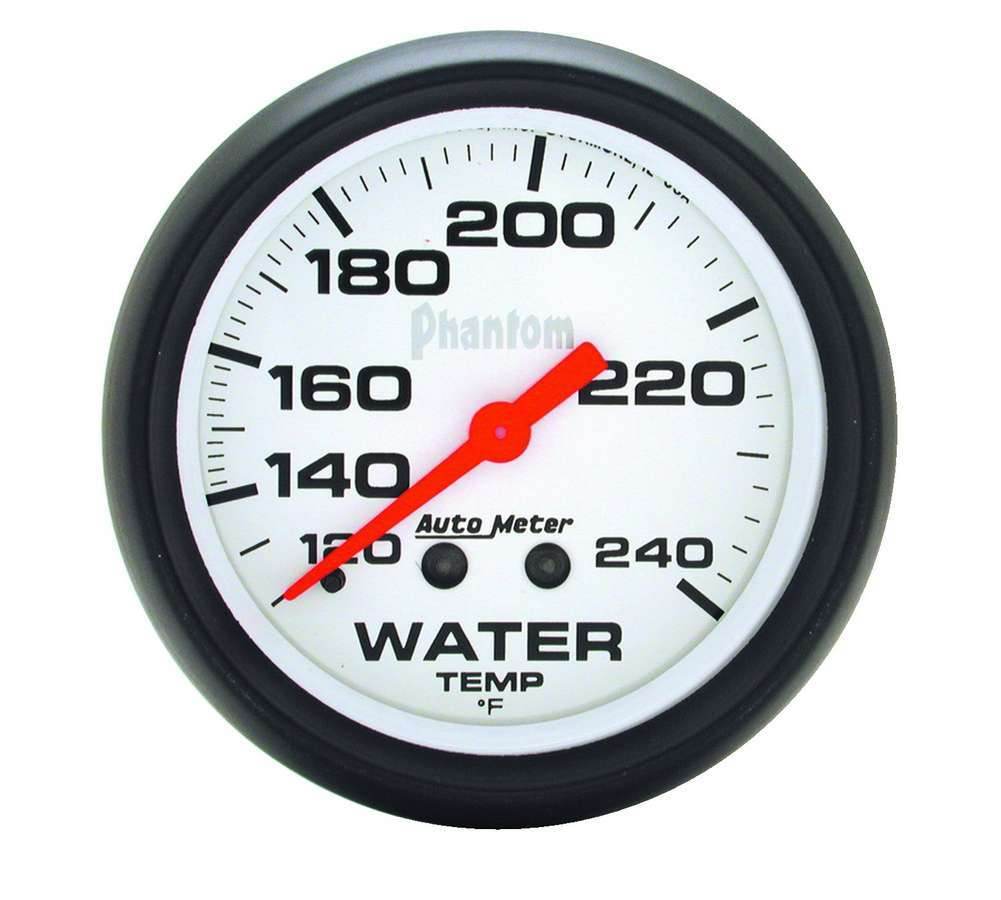 Suncoast Marine and Auto offers 2-5/8in Phantom Water Temp. Gauge 120-240 (5832)