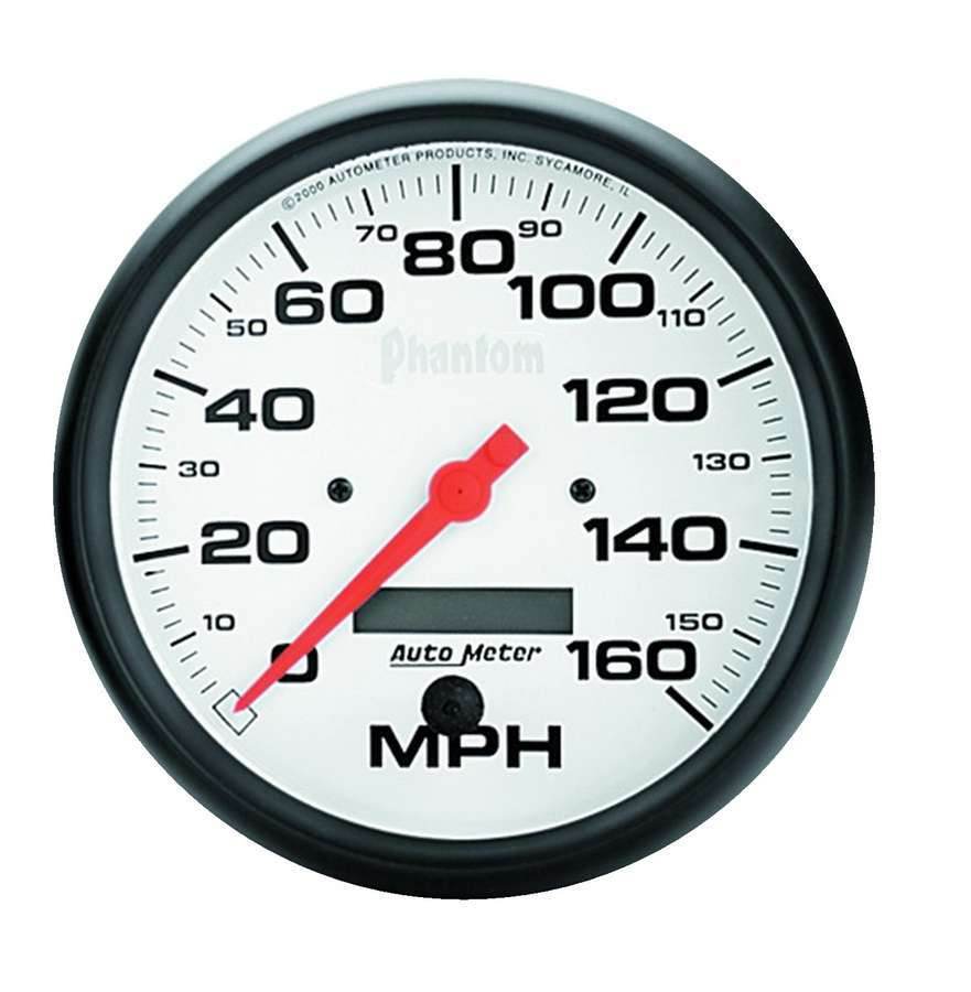 Suncoast Marine and Auto offers 5in Phantom Speedometer 160mph (5889)