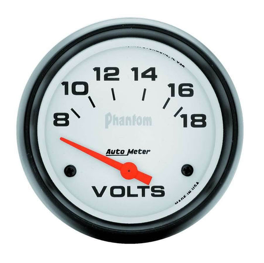 Suncoast Marine and Auto offers 2-5/8in Phantom Voltmeter 8-18 Volts (5891)