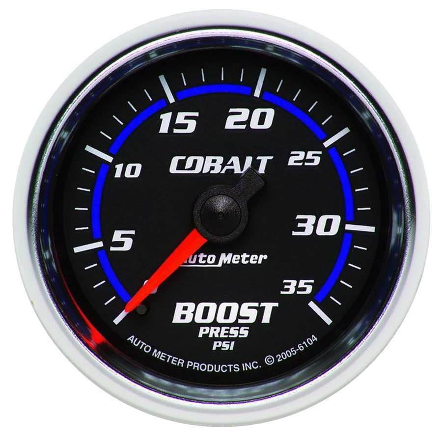 Suncoast Marine and Auto offers 2-1/16in C/S Boost Gauge 0-35 psi (6104)