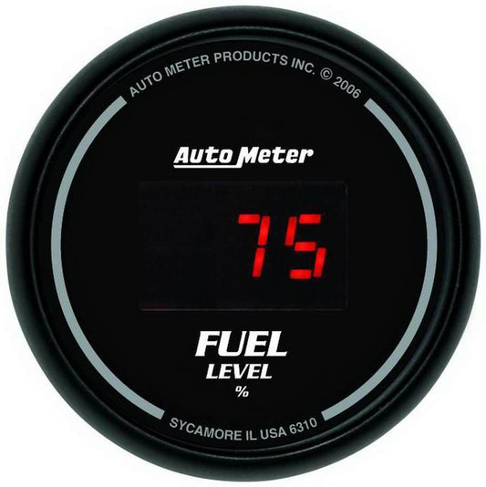 Suncoast Marine and Auto offers 2-1/16in DG/B Fuel Level Gauge (6310)