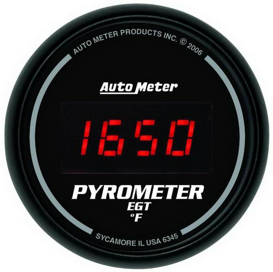 Suncoast Marine and Auto offers 2-1/16in DG/B Pyrometer/ EGT Gauge (6345)