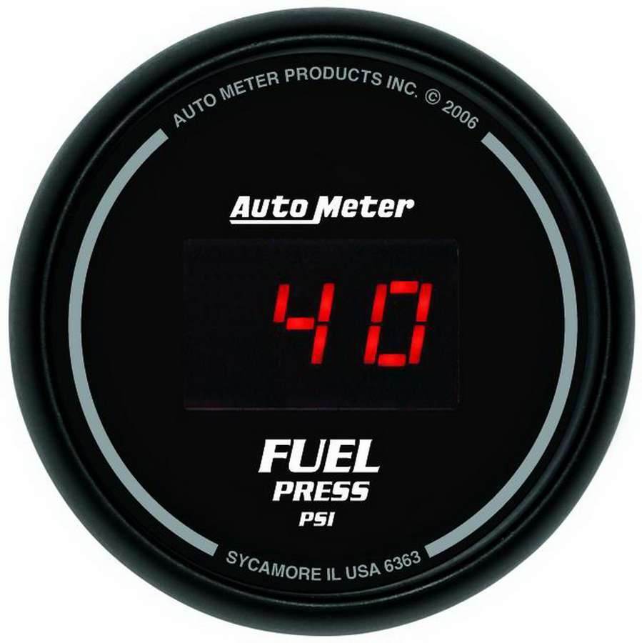 Suncoast Marine and Auto offers 2-1/16in DG/B Fuel Pressure Gauge (6363)