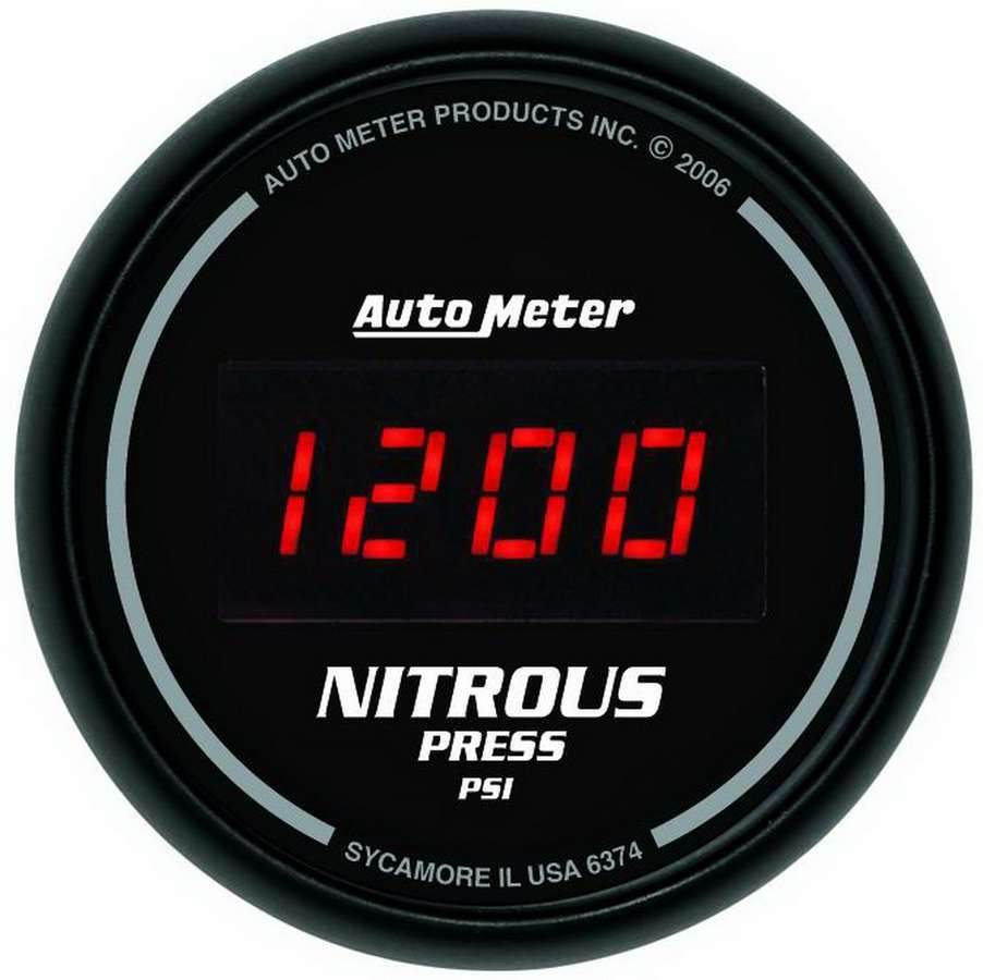 Suncoast Marine and Auto offers 2-1/16in DG/B Nitrous Pressure Gauge (6374)