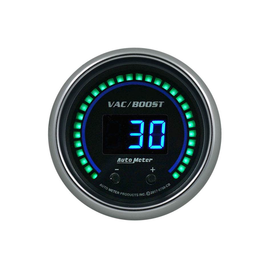 Suncoast Marine and Auto offers 2-1/16 Vac/Boost Gauge Elite Digital CB Series (6758-CB)