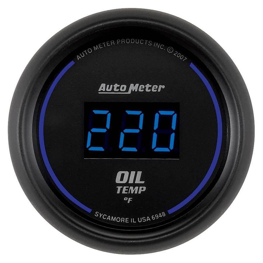 Suncoast Marine and Auto offers 2-1/16in Cobalt Oil Temp Gauge Digital 340F (6948)