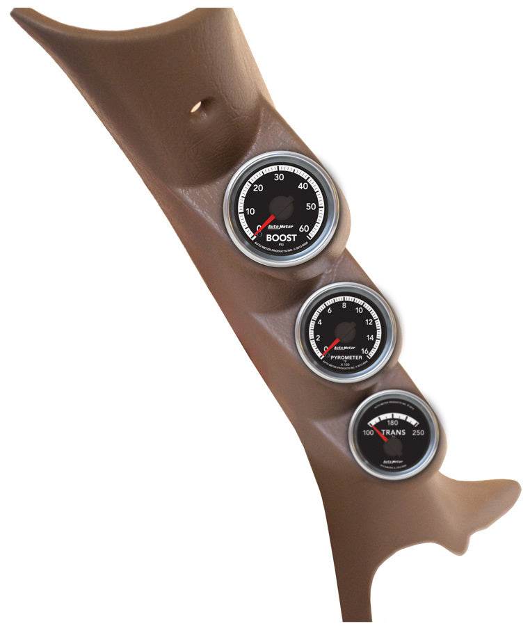 Suncoast Marine and Auto offers Triple Pillar Gauge Kit - 10-12 Dodge Ram Diesel (7089)