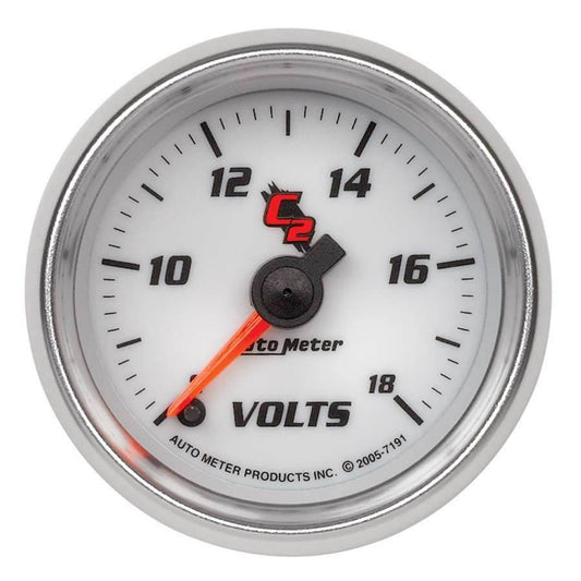 Suncoast Marine and Auto offers 2-1/16in C2/S Voltmeter Gauge 8-18 Volts (7191)