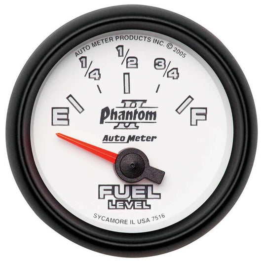 Suncoast Marine and Auto offers 2-1/16in P/S II Fuel Level Gauge 240-33ohms (7516)