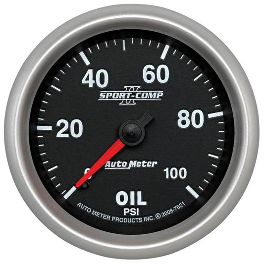 Suncoast Marine and Auto offers 2-5/8 SC II Oil Pressure Gauge 0-100psi (7621)