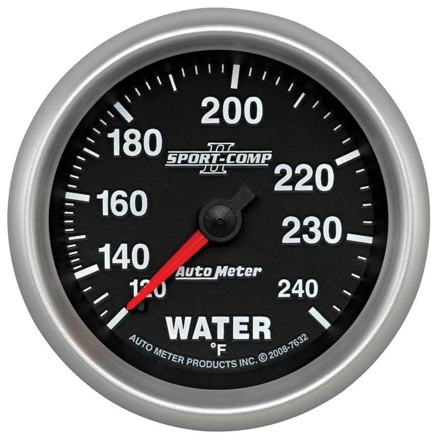 Suncoast Marine and Auto offers 2-5/8 SC II Water Temp Gauge 120-240 Degrees (7632)