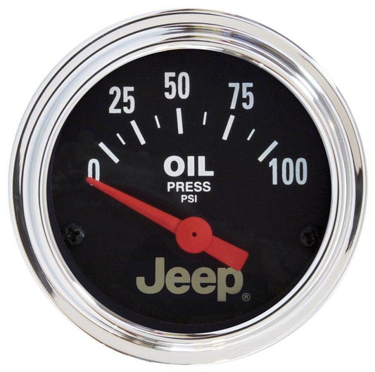 Suncoast Marine and Auto offers 2-1/16 Oil Pressure Gauge - Jeep Series (880240)