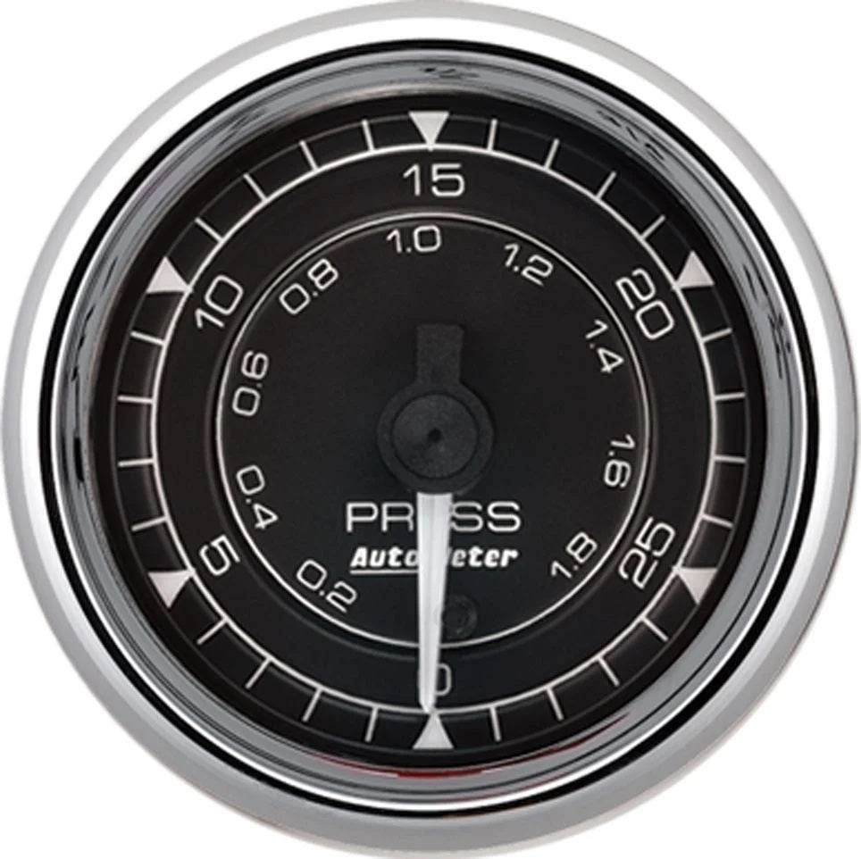 Suncoast Marine and Auto offers 2/16 Chrono Chrome Gauge Pressure 30PSI (9764)