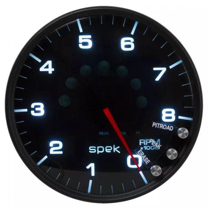 Suncoast Marine and Auto offers 5in Tachometer 8000 RPM w/Shift Light Black Dial (P23852)