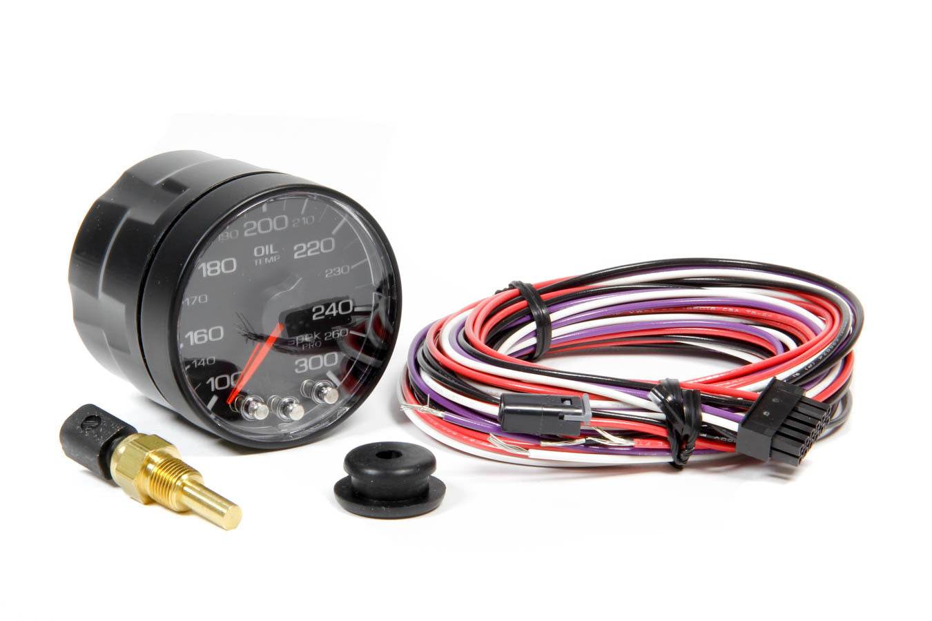 Suncoast Marine and Auto offers Spek-Pro 2-1/16 Oil Temp Gauge w/Peak Memory (P322328)