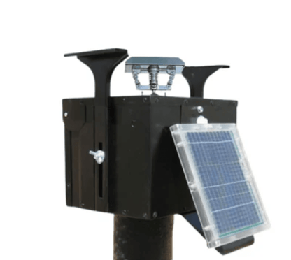 Suncoast Marine and Auto offers ORION HUNTING PRODUCTS 1050lbs Modular Stand and Fill Deer Feeder with 12V Battery and Solar FDR1001050