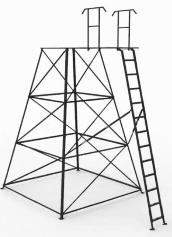 Suncoast Marine and Auto offers ORION HUNTING PRODUCTS Elevated Deer Blind Stand with 15ft Ladder TWR1001515