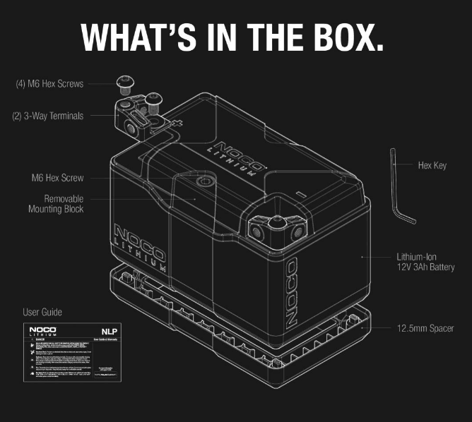 Suncoast Marine and Auto offers NOCO 12V 400A Lithium Powersport Battery NLP9