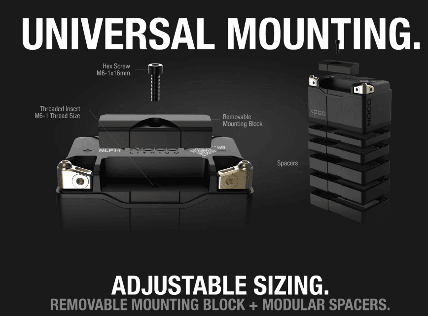 Suncoast Marine and Auto offers NOCO 12V 500A Lithium Powersport Battery NLP14